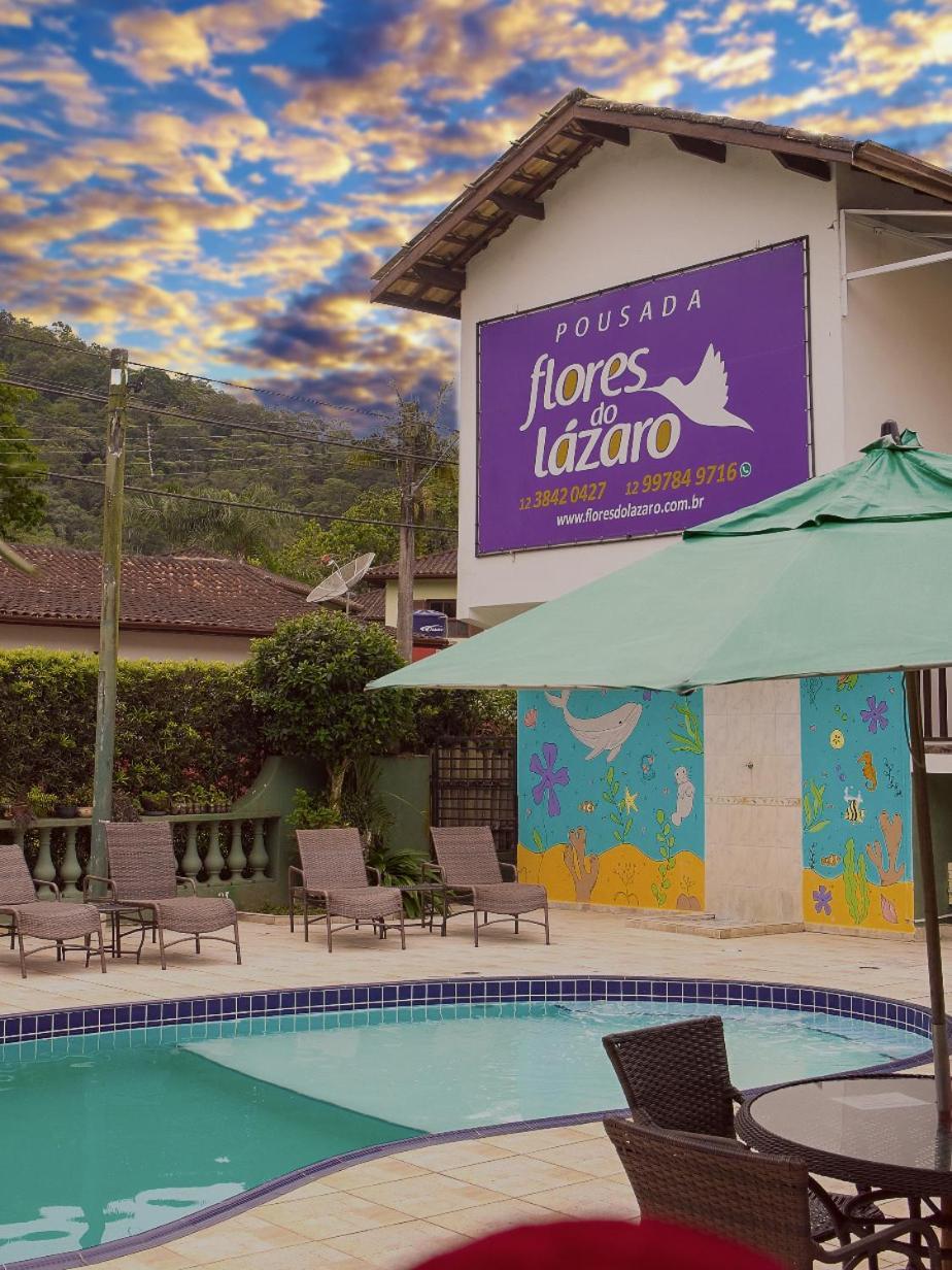 Pousada Flores Do Lazaro Hotel Ubatuba Ngoại thất bức ảnh